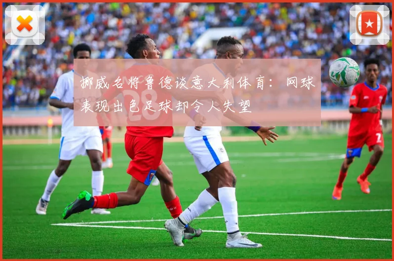 挪威名将鲁德谈意大利体育：网球表现出色足球却令人失望